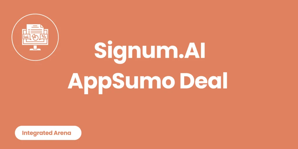 AI Driven Sales Signum.AI- AppSumo