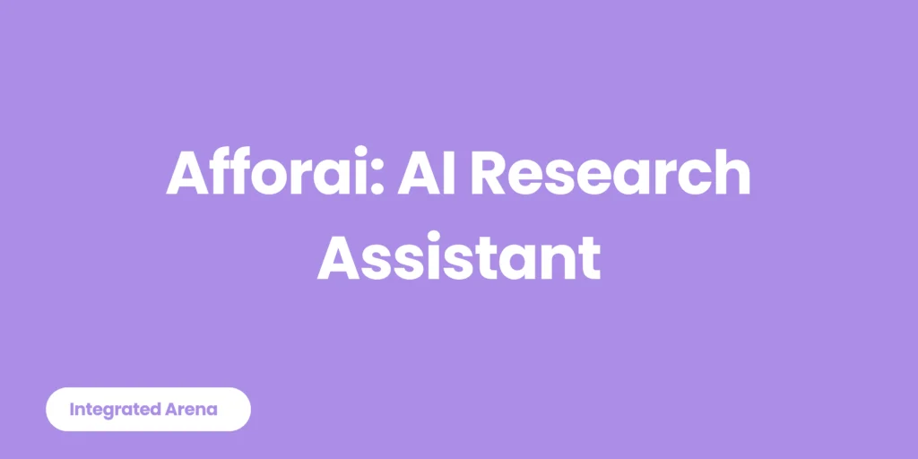 Afforai AI Research Assistant